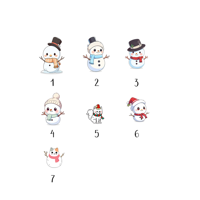 Personalized Name Blanket with Snowman Pattern Lovely Christmas Gift