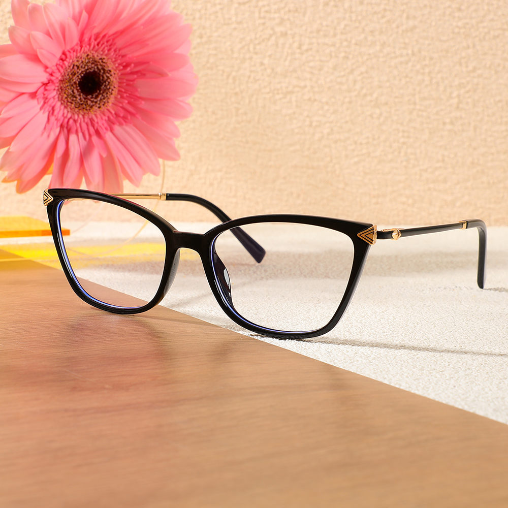 Lunettes de Vue Malthus Cat Eye Noir 