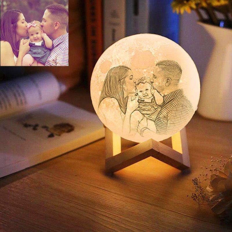 Custom Moon Lamp-For Family