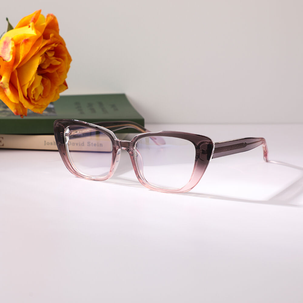 Fronk Cat Eye Gray Glasses