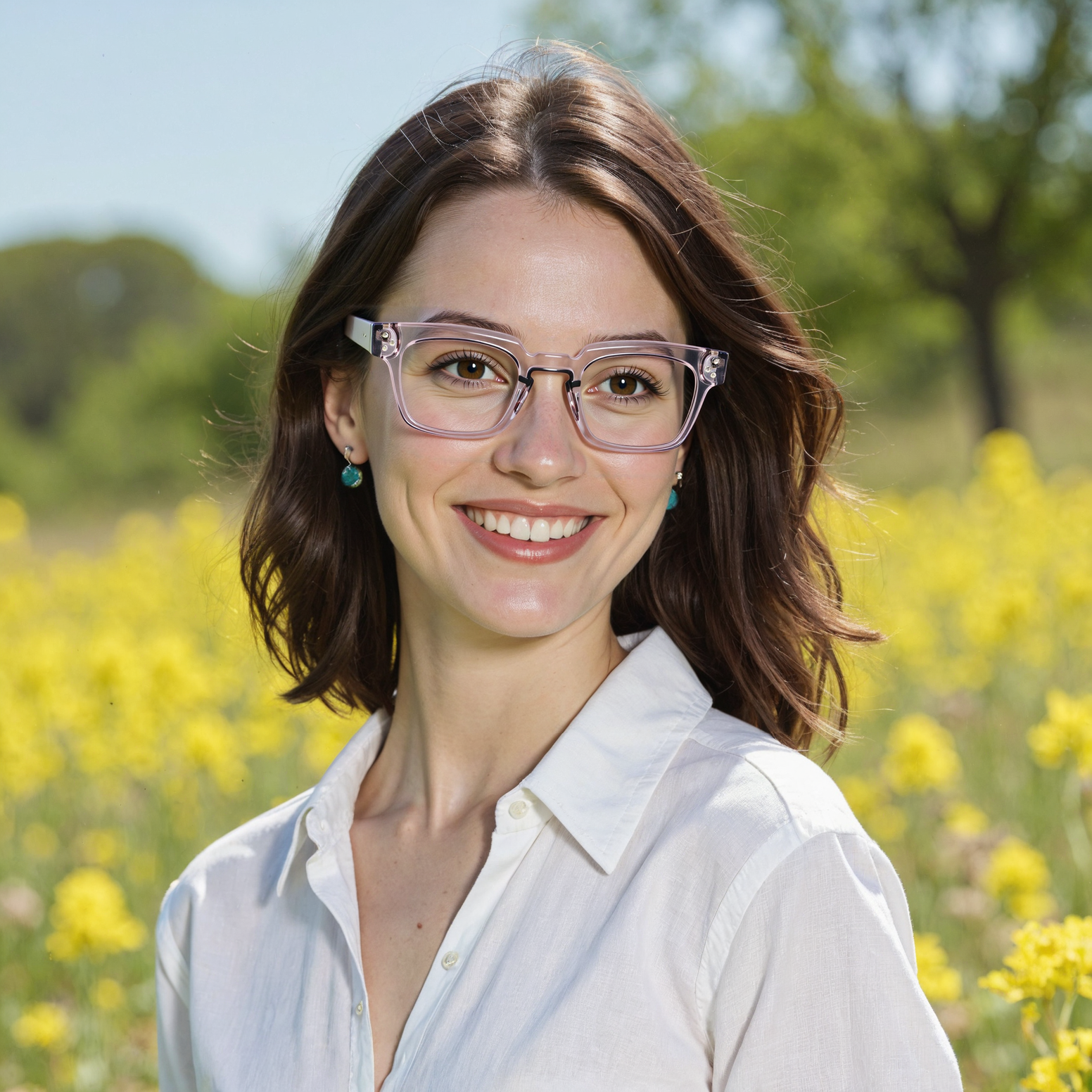 Rusk Quadratische Graue Brille