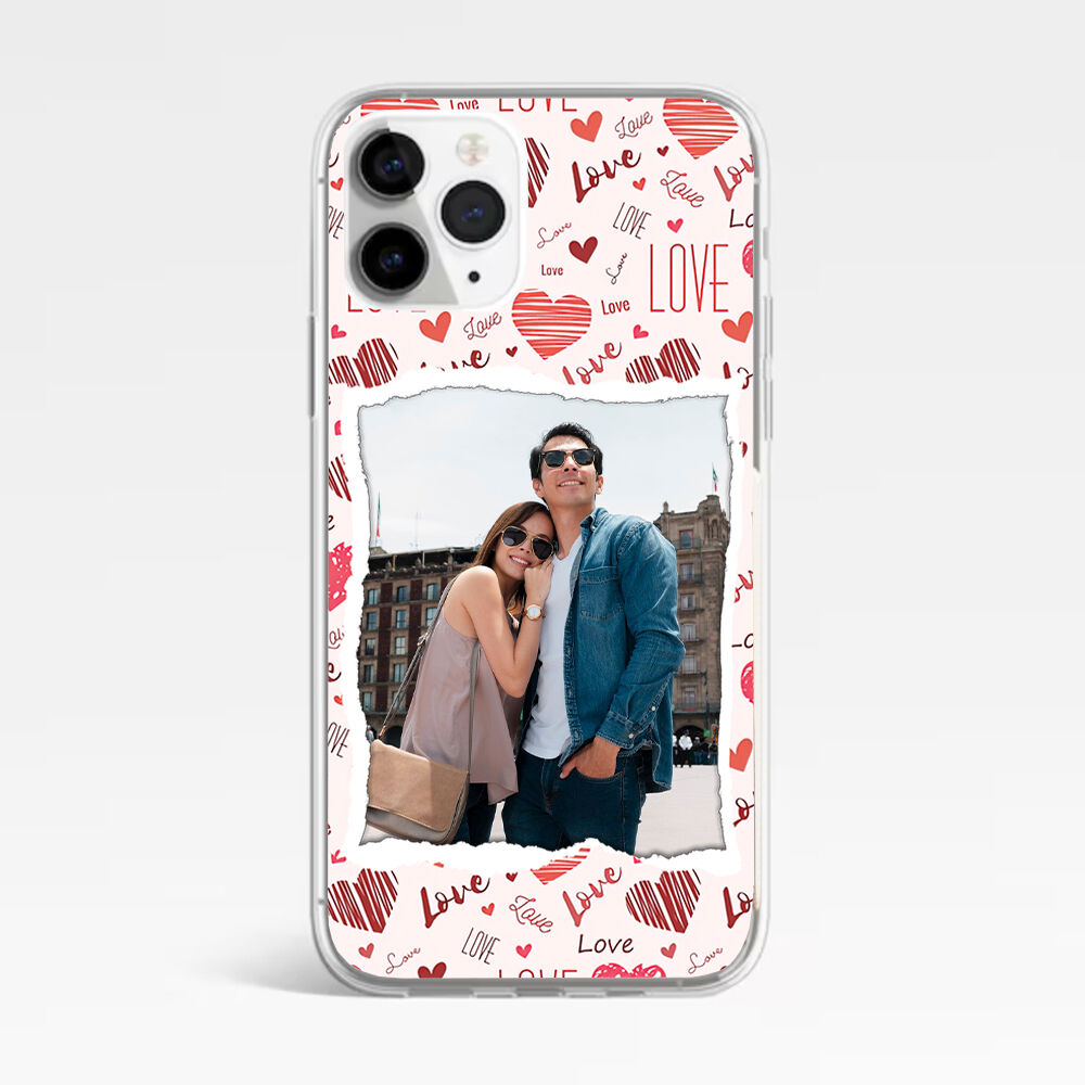Personalized Phone Case With Photo And Sweet Gift For Valentine's Day