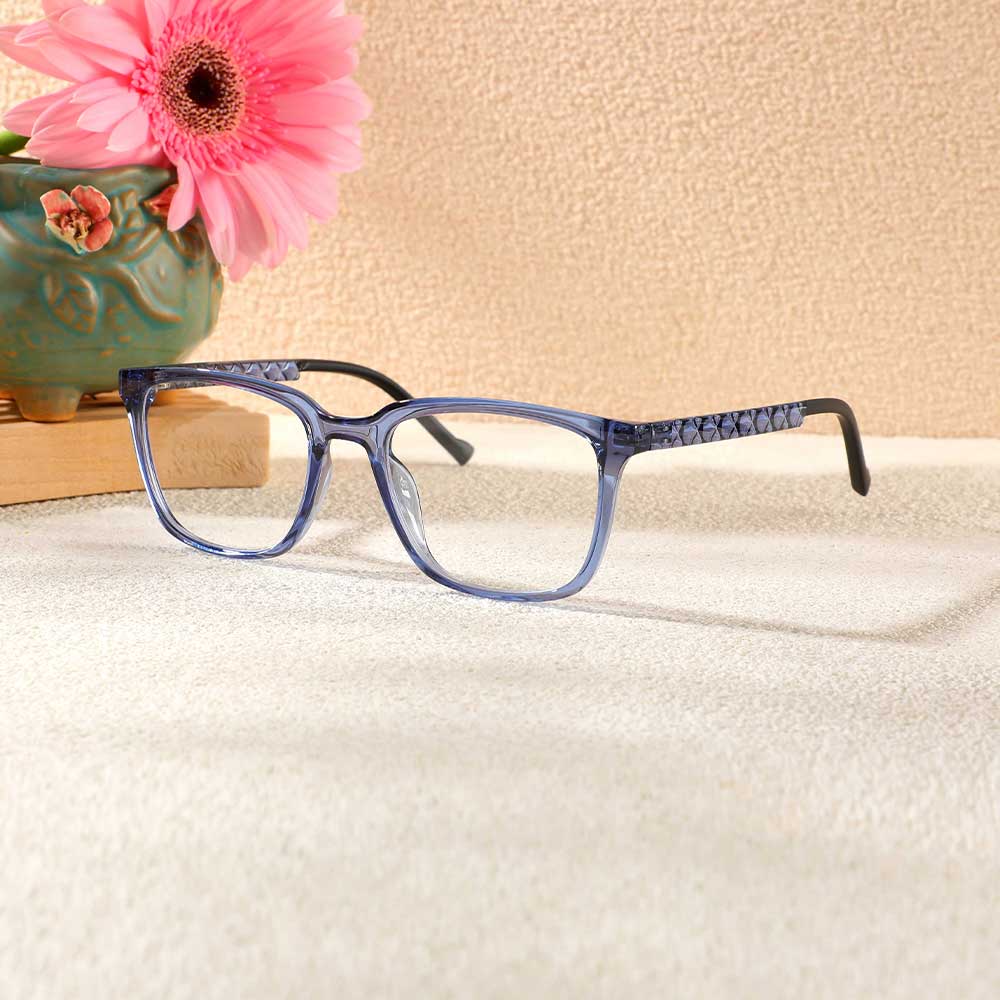 Hoyle Quadratische Blaue Brille
