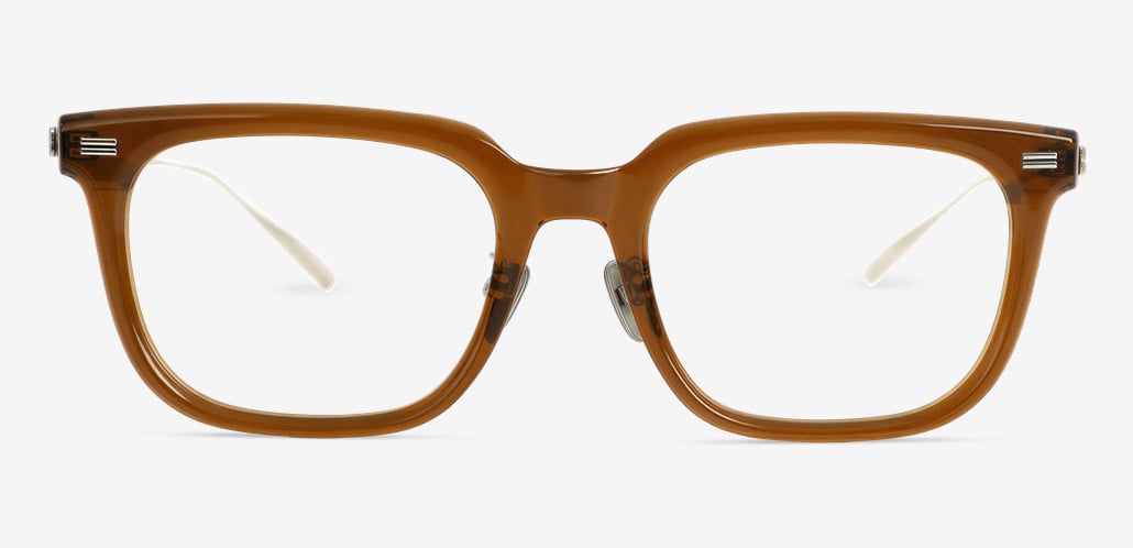 Clark Brown Square Glasses