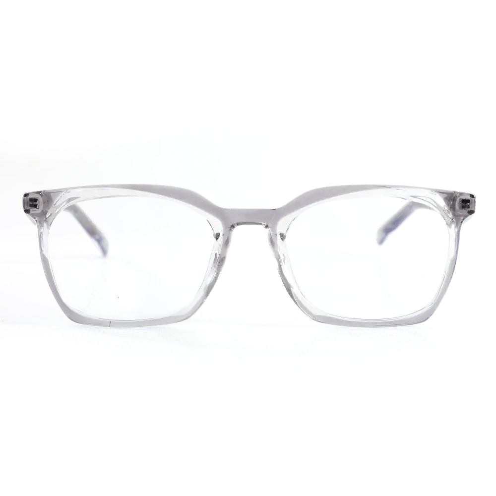 Ted Rechteckige Graue Brille