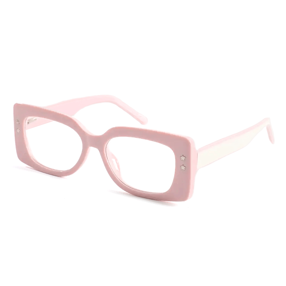 Occhiali da Vista Huggins Quadrato Rosa 