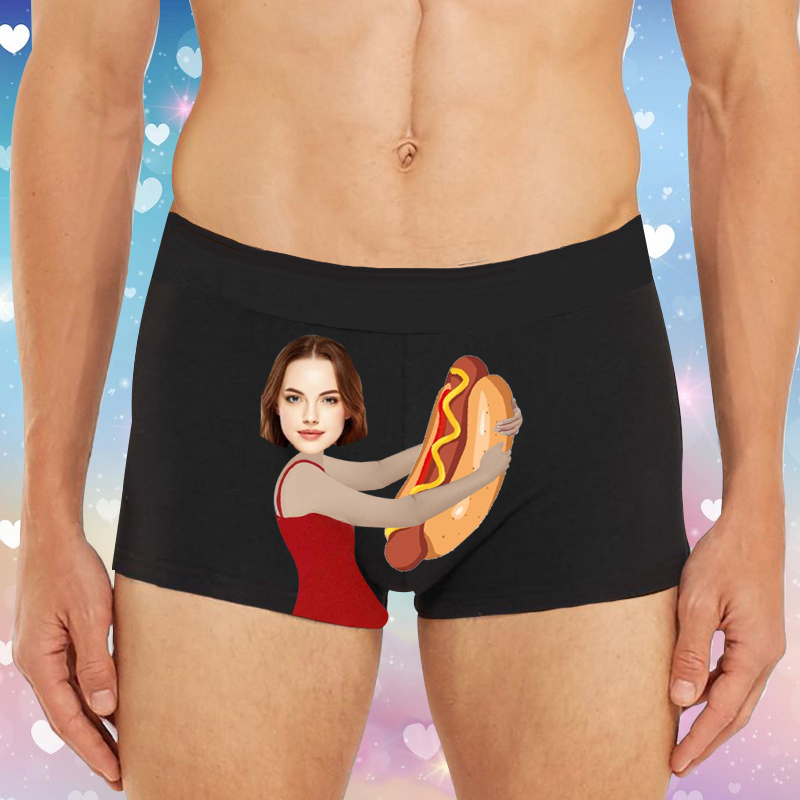 顔写真 似顔絵 男性用 下着 パンツ カスタマイズ