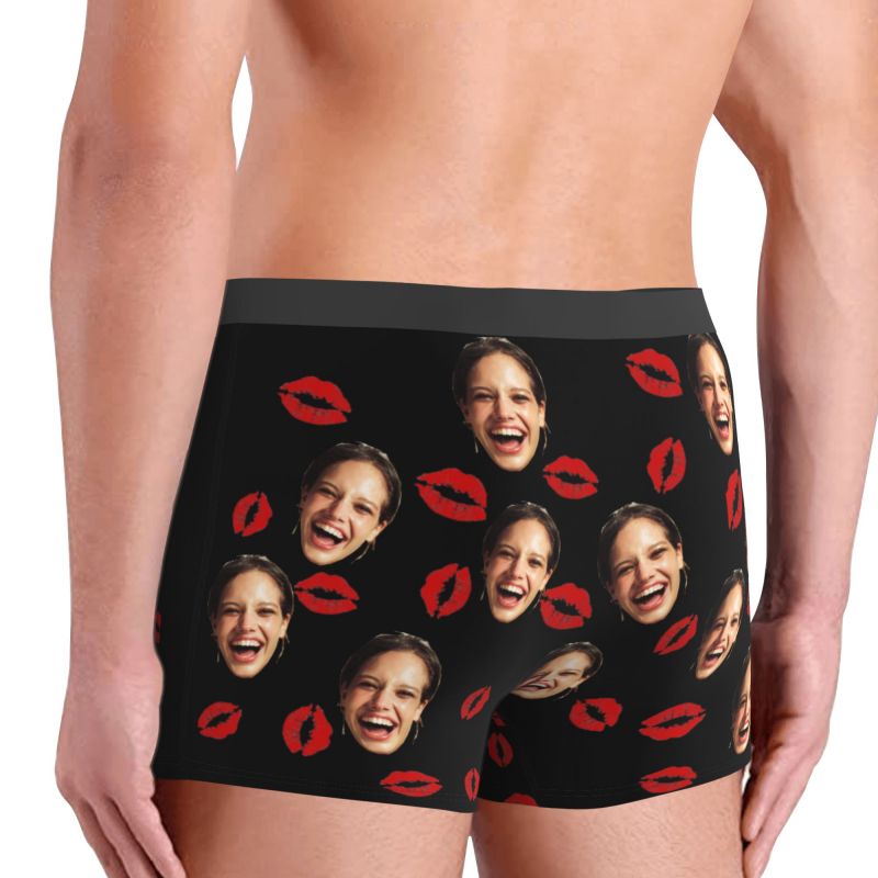 Personalized Photo Men's Underwear Boxer Briefs Creative Gift for Him "World's Greatest Cock"