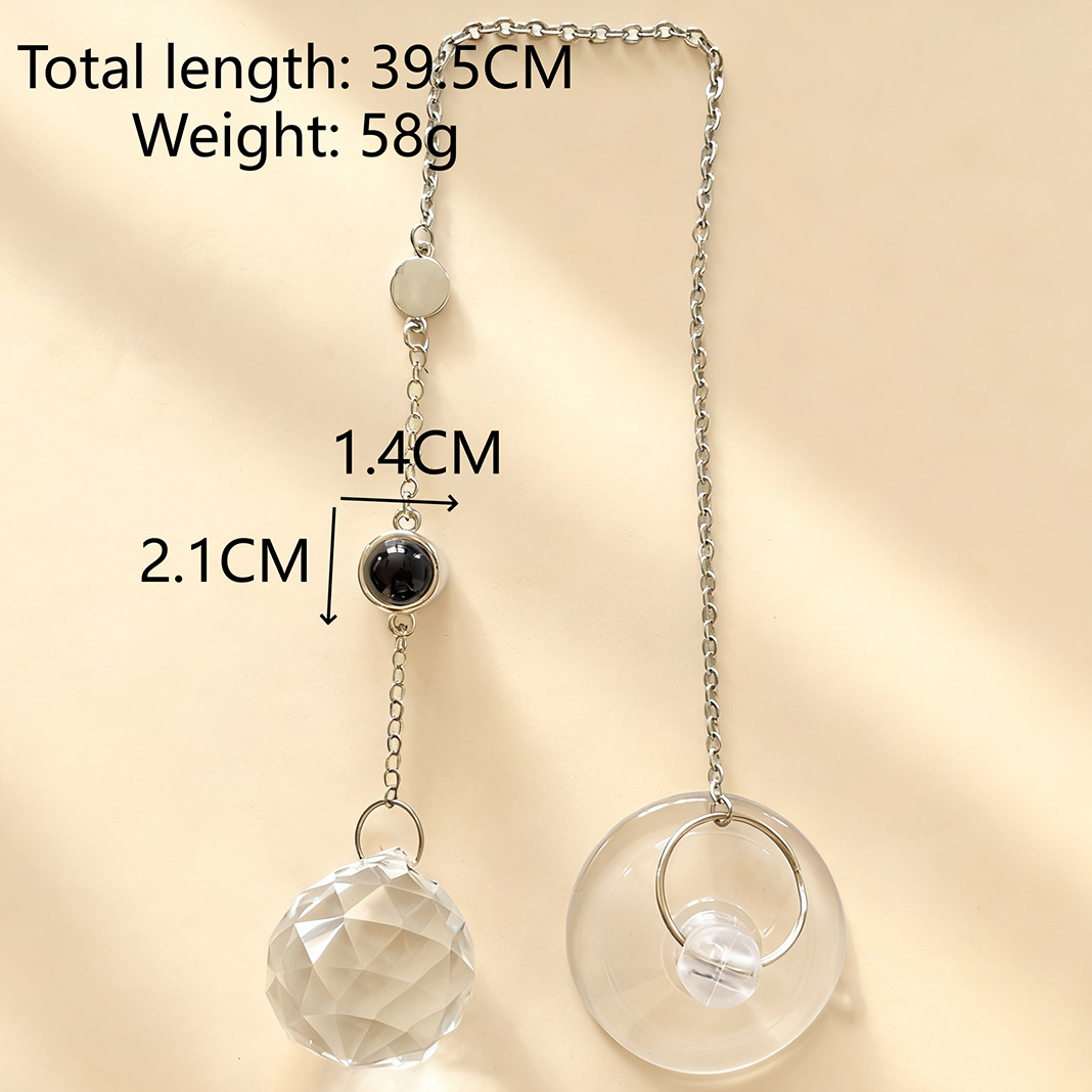 Personalized Circular Projection Picture Hanging Christmas Gift for Family