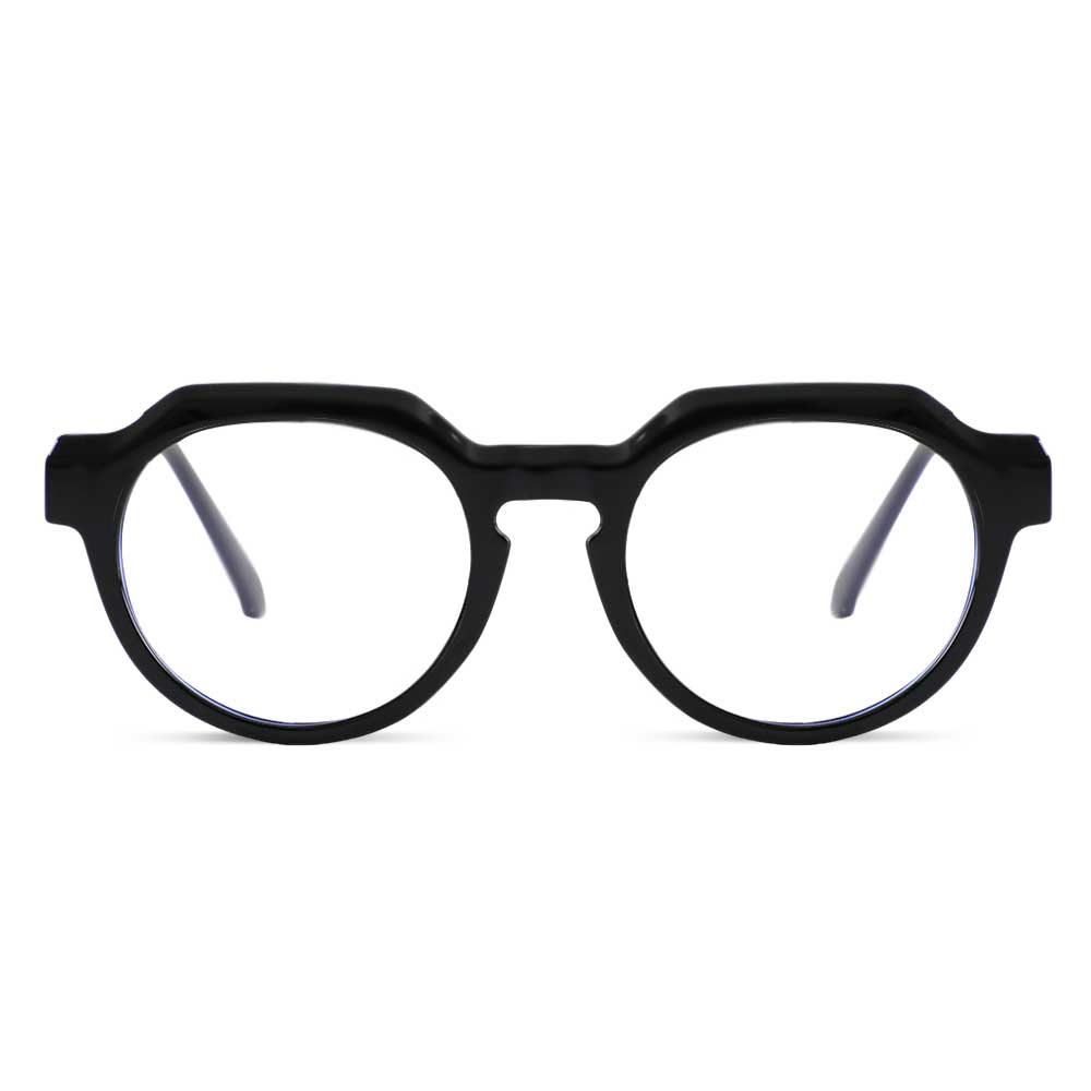 Occhiali da Vista Stuar Rotondi Neri