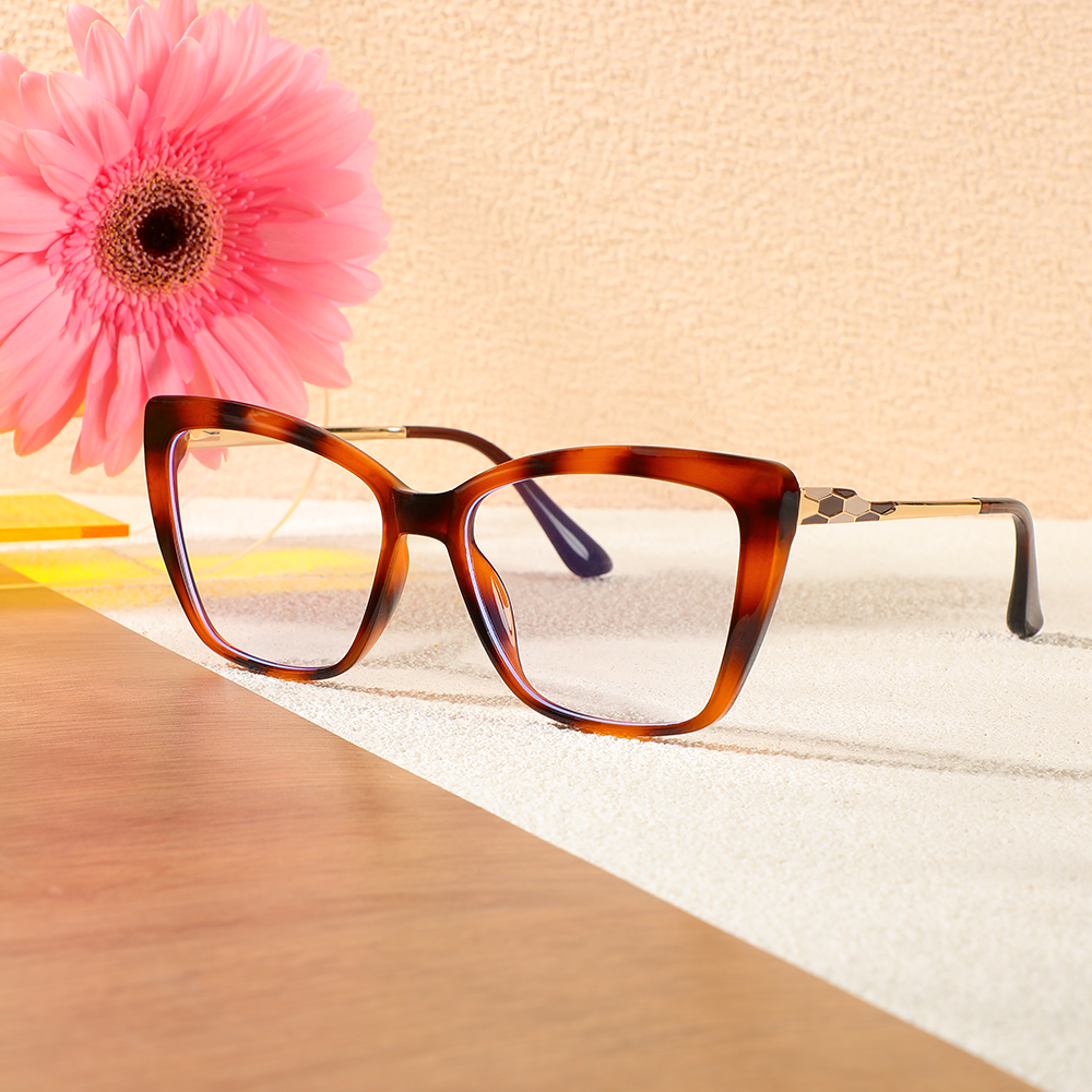 Occhiali da Vista Elizabeth Cat Eye Tartarugato 