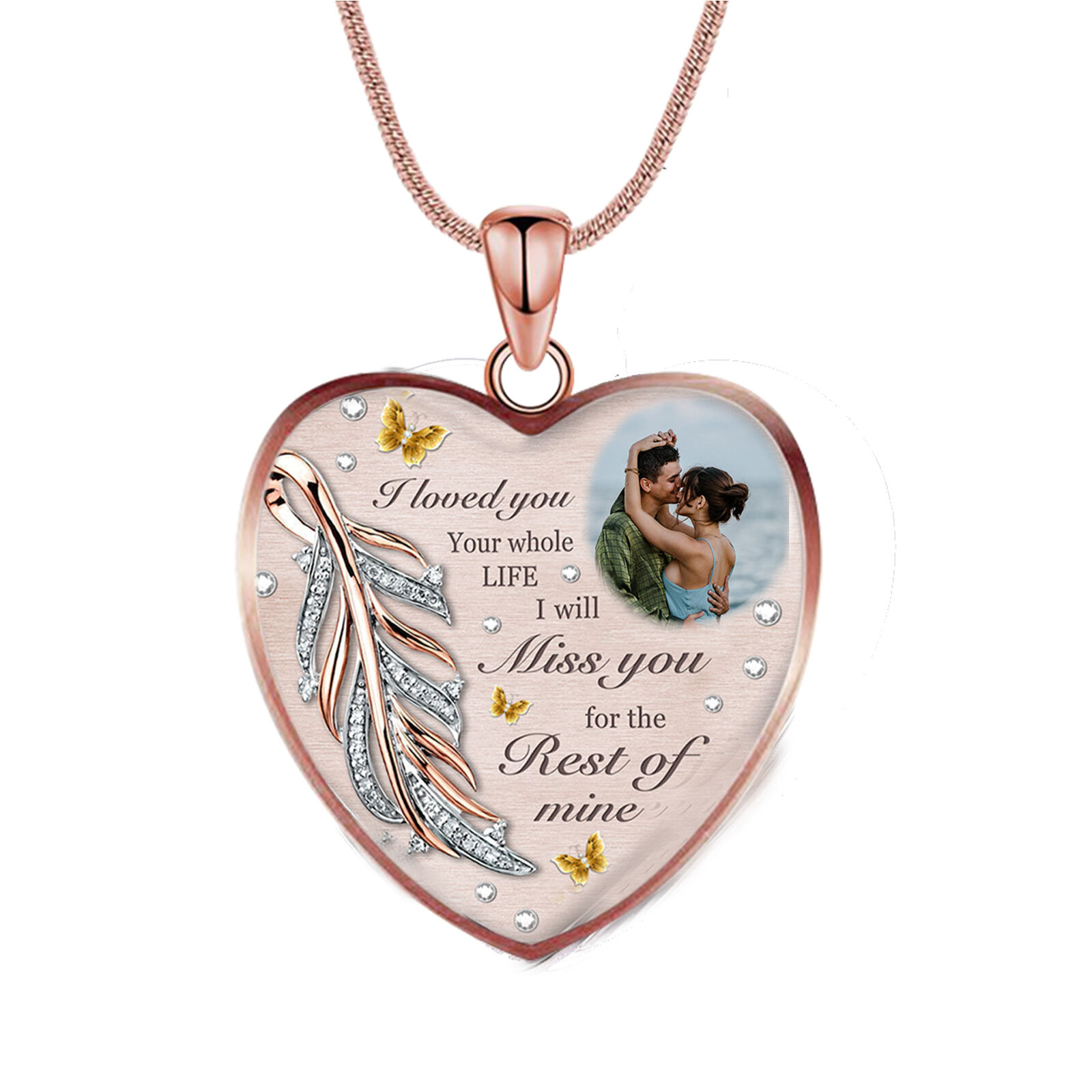 写真入れ ネックレス メモリアル