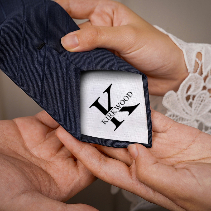 Cravate personnalisée avec lettre Cadeau pour frère