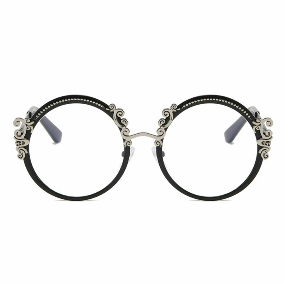 Juliana Round Black Glasses