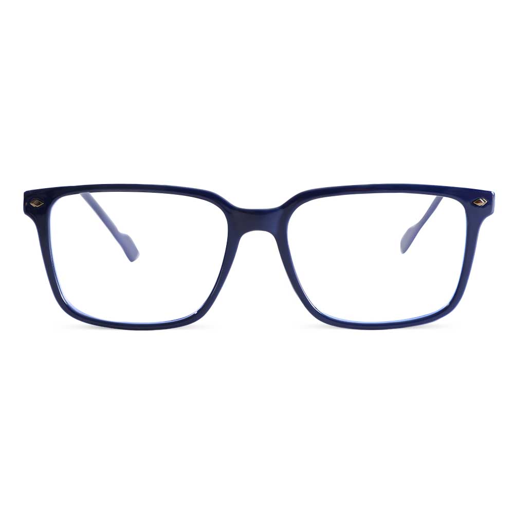 Richardson Rechteckige Blaue Brille