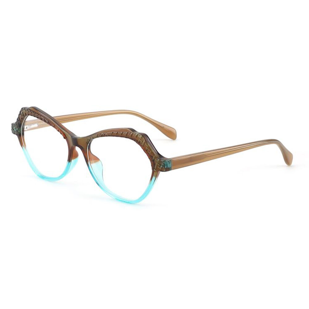 Occhiali da Vista Bentham Cat Eye Marrone 