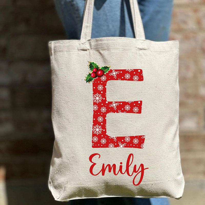 Personalised Name Christmas Gift Bag Beautiful Gift for Friends