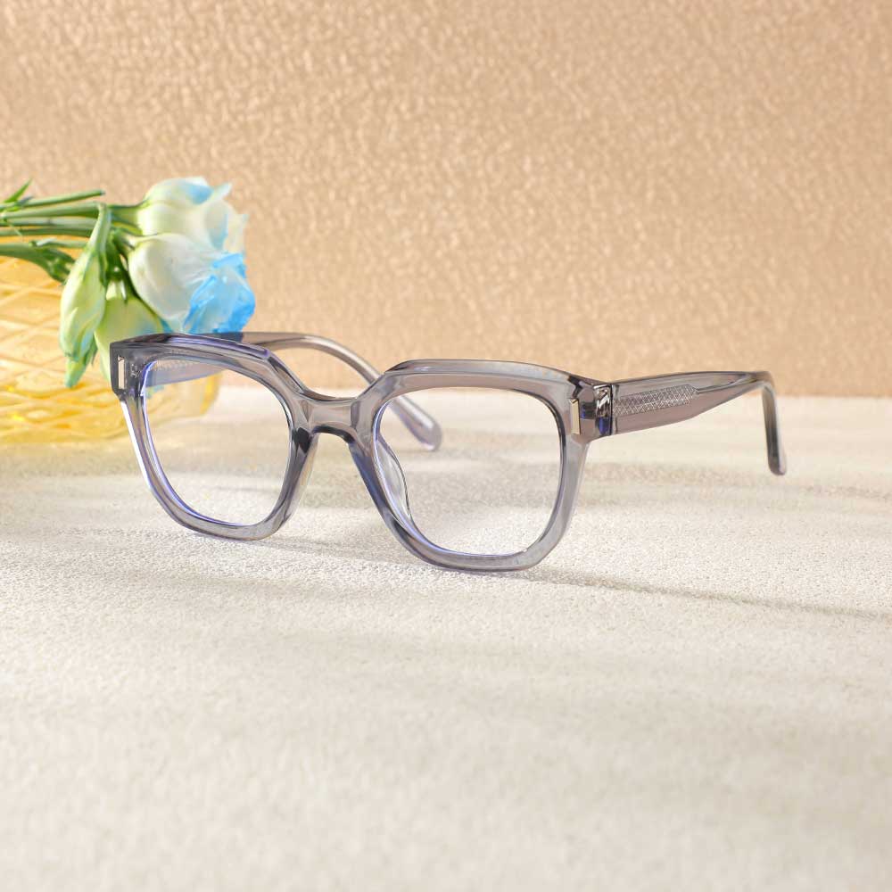 Occhiali da Vista Rob Quadrato Grigio 