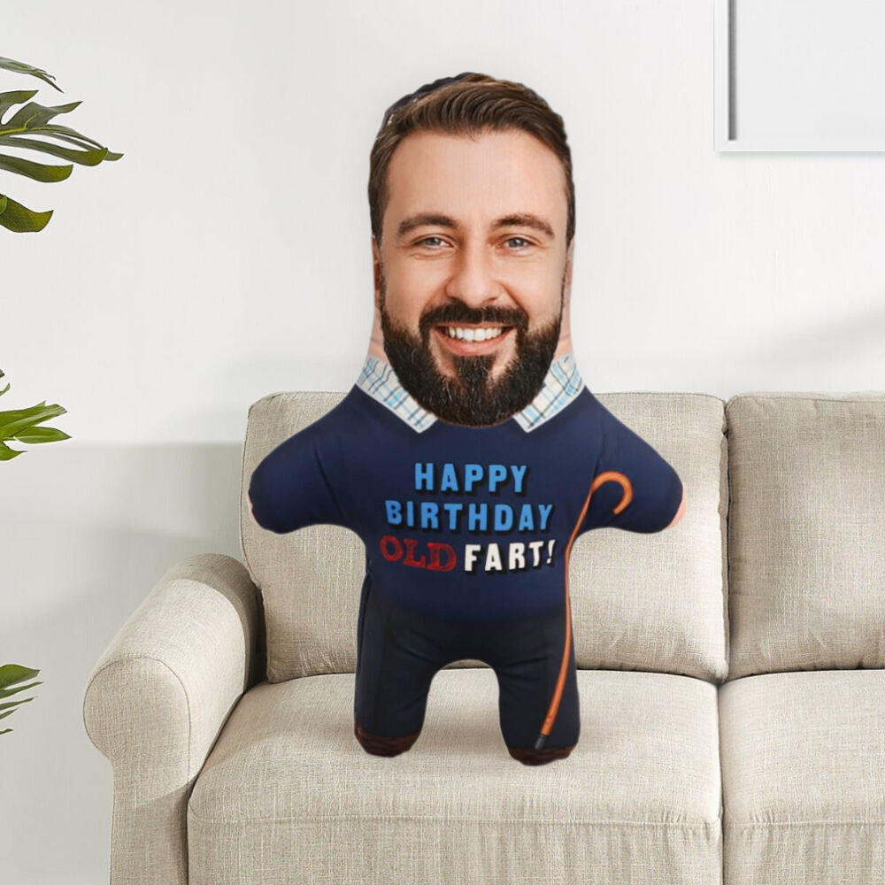 Individuelles Gesichtskissen Alter Furz Geburtstag Gesichtskissen