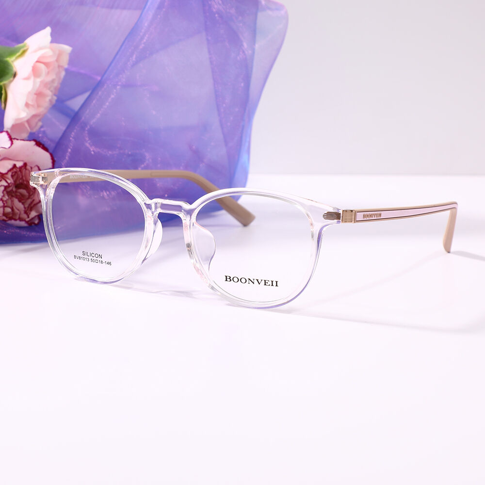 Cariw Runde Klare Brille