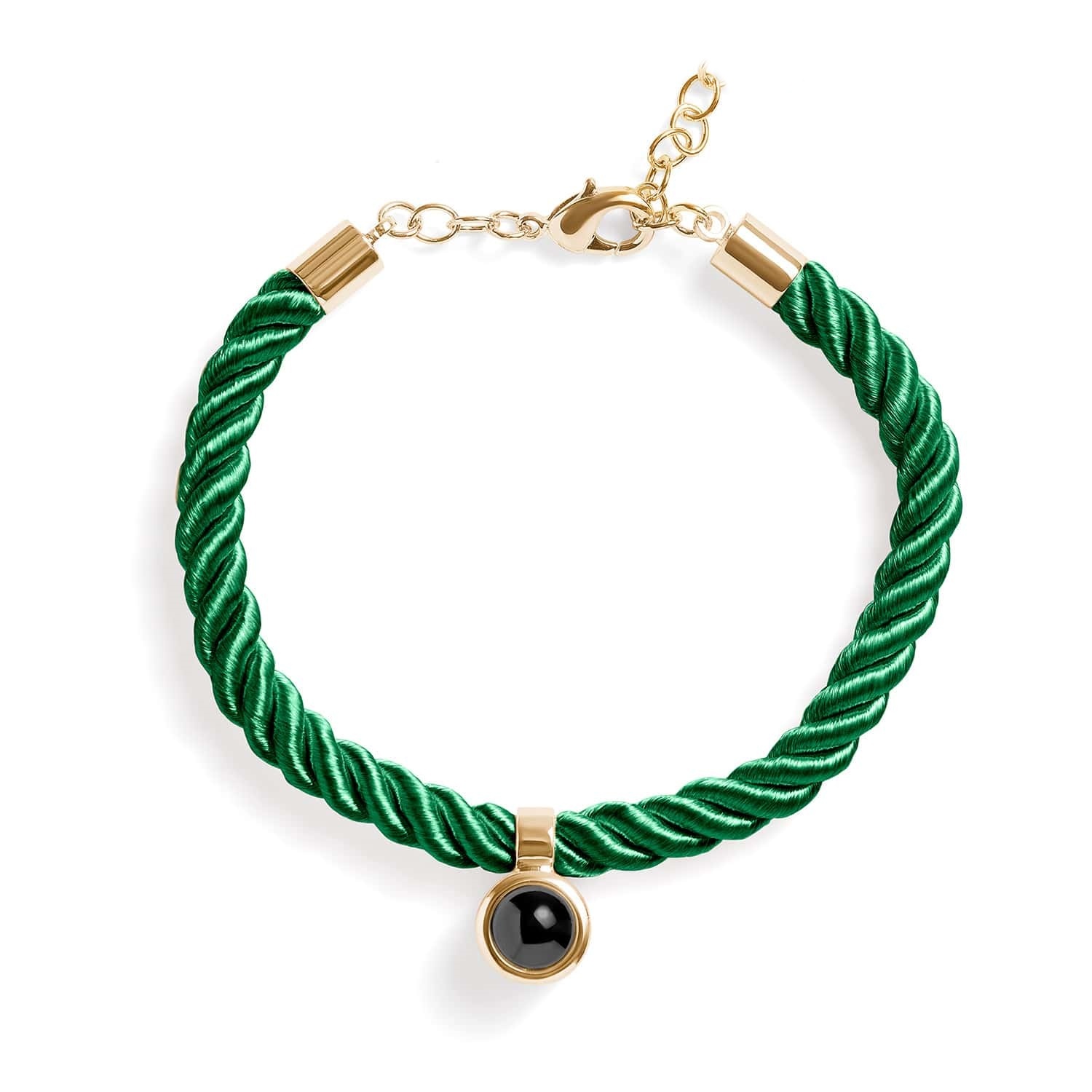 写真入り 投影 組紐 ブレスレット オリジナル