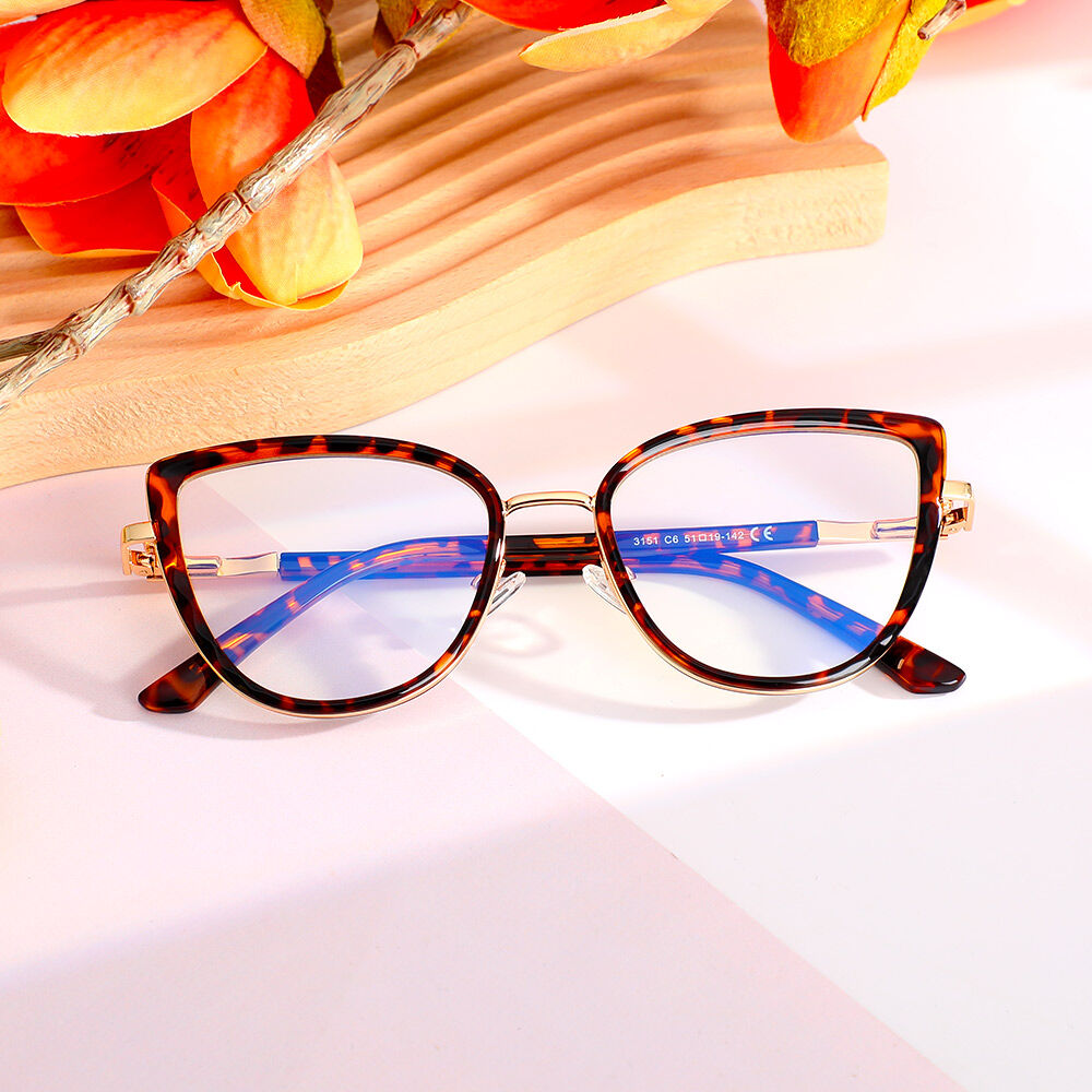 Heloise Cat Eye Schildkröte Brillen