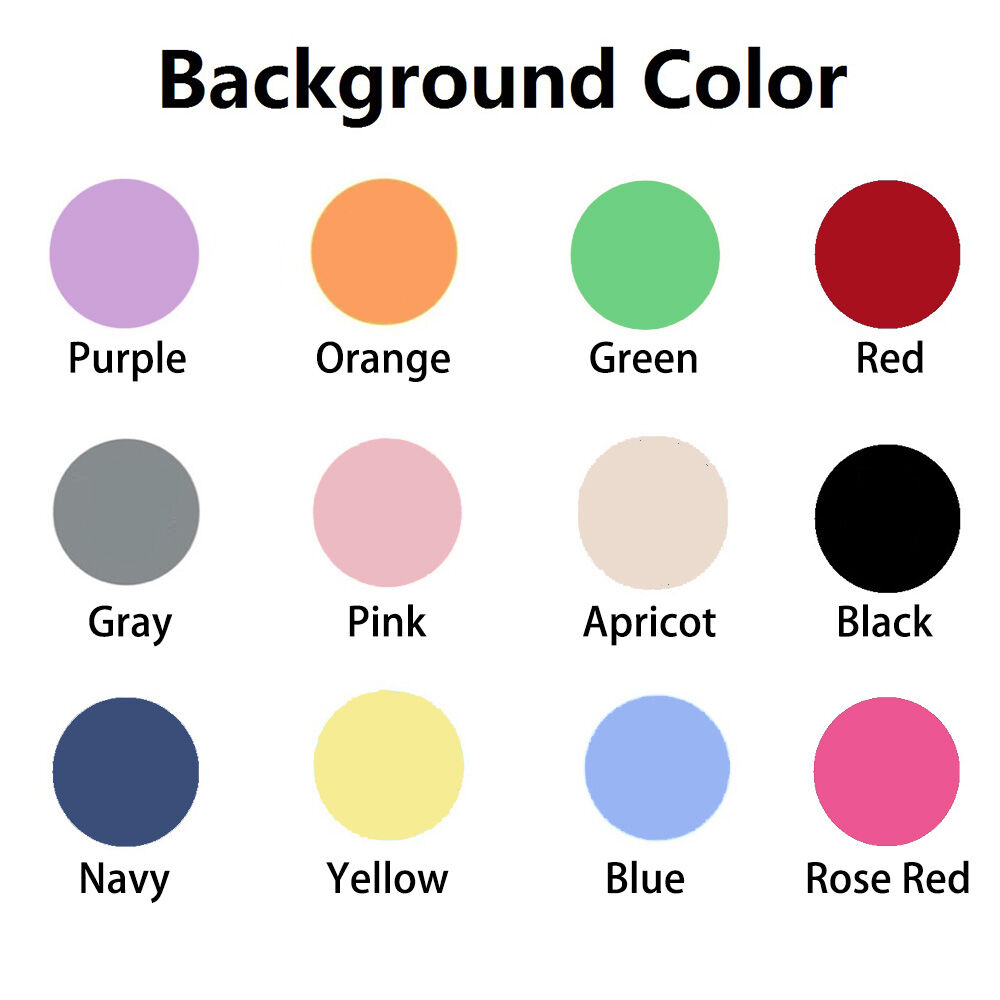 Personalized Cartoon Photo Pillow Cute Style 9 Background Colors Birthday Gift for Her