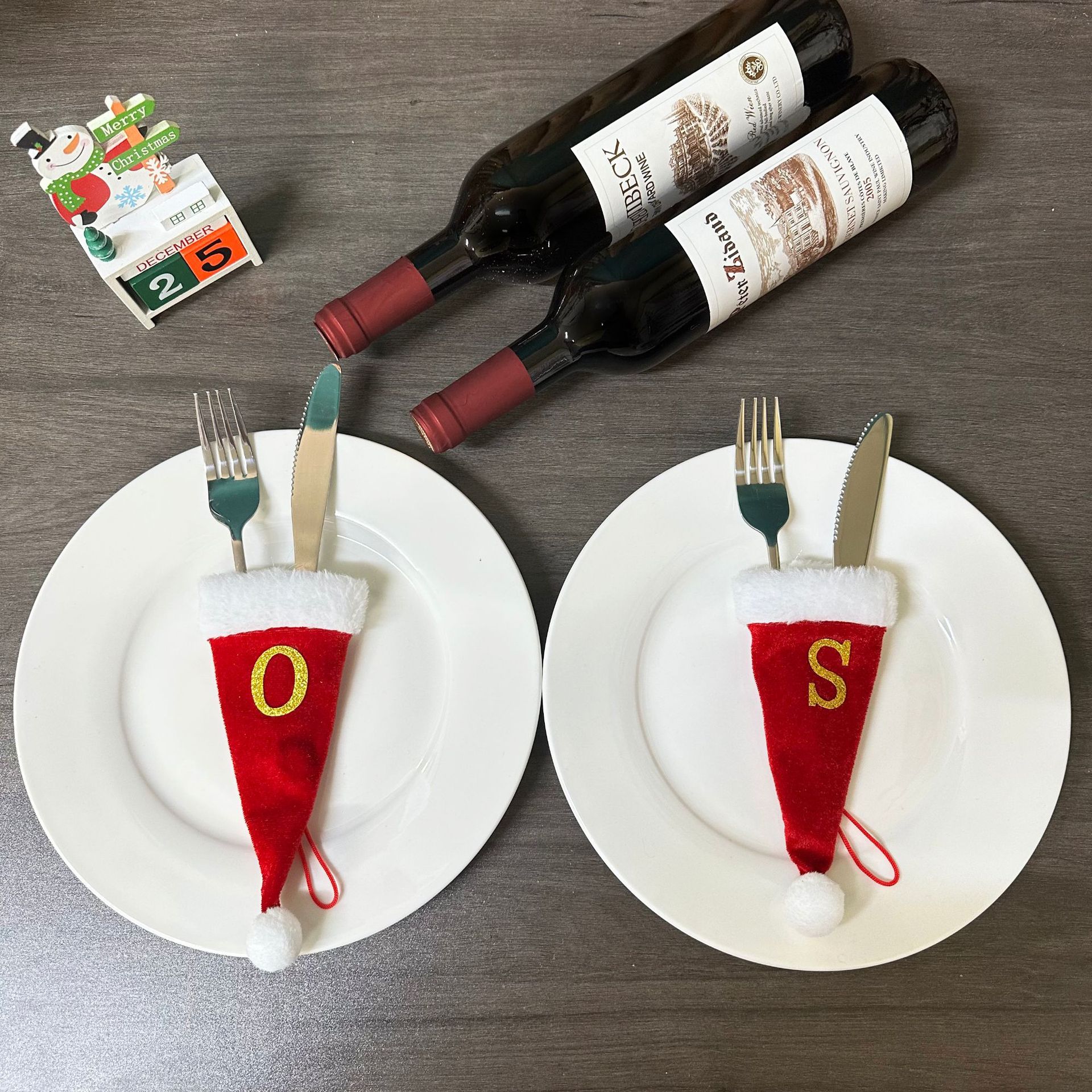 Cappellino natalizio personalizzato grazioso regalo decorativo per la famiglia