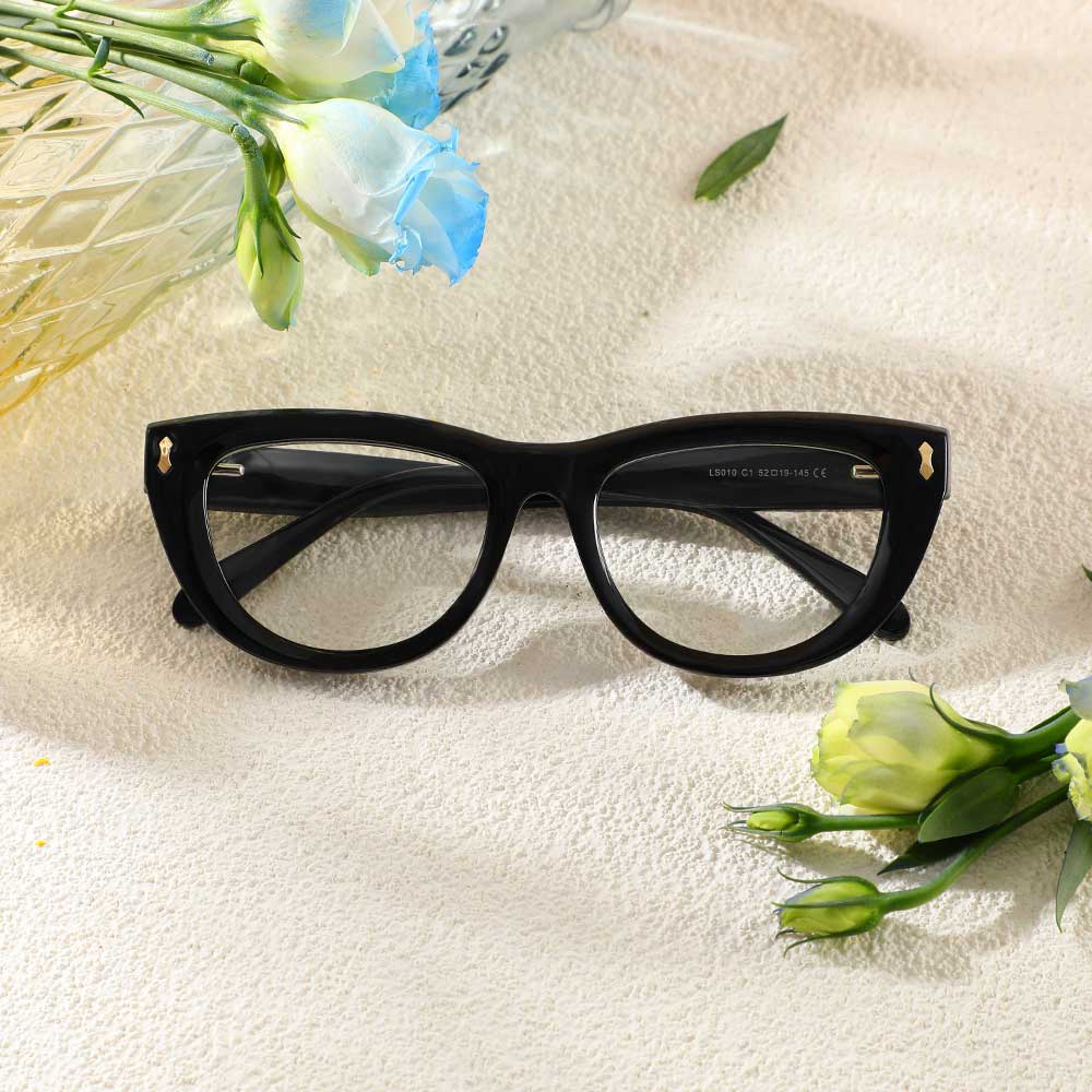 Occhiali da Vista Rhys Ovale Nero 