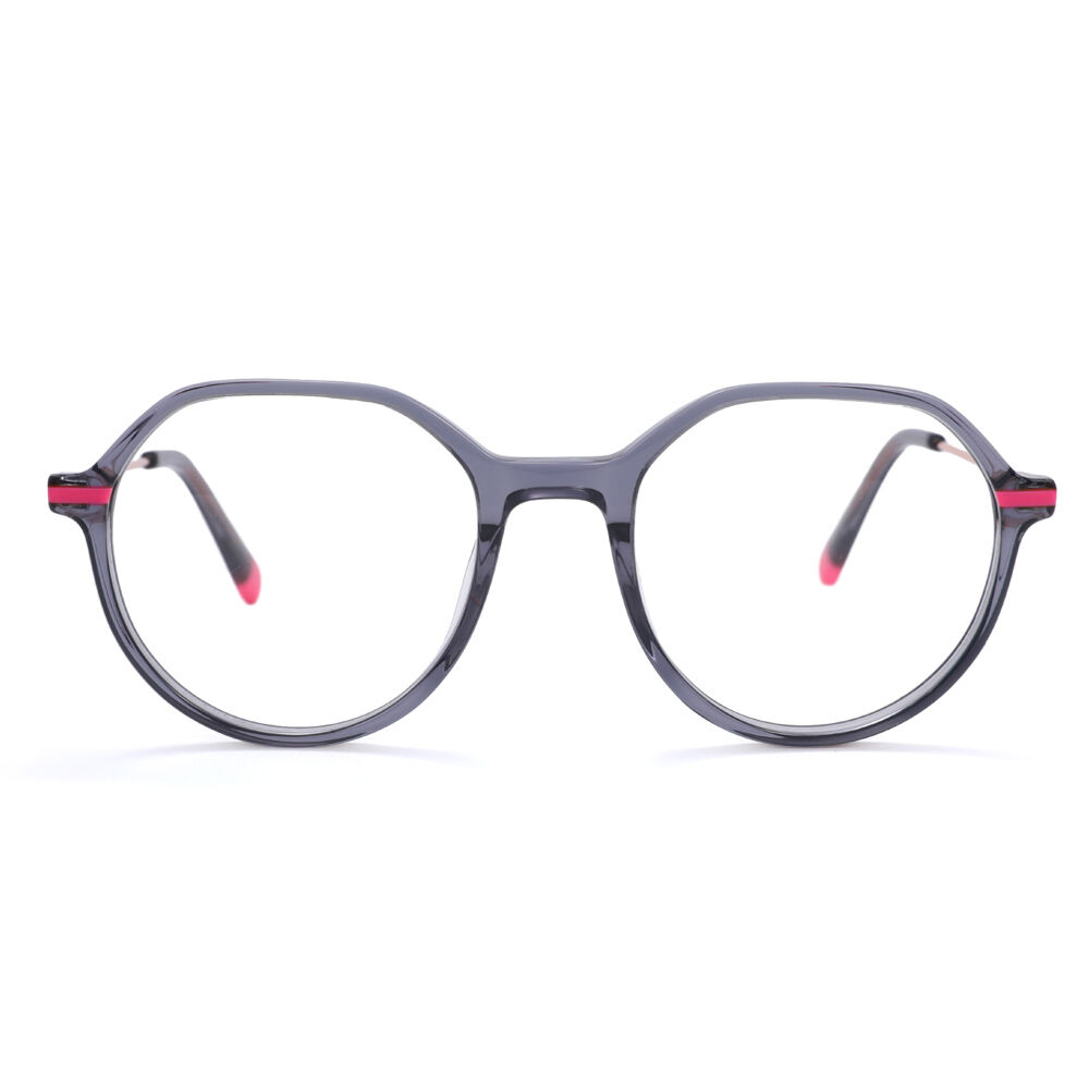 Fanny Geometrische Blaue Brille
