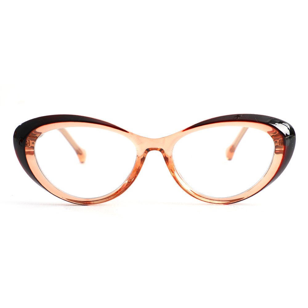 Occhiali da Vista Vogt Cat Eye Marrone 