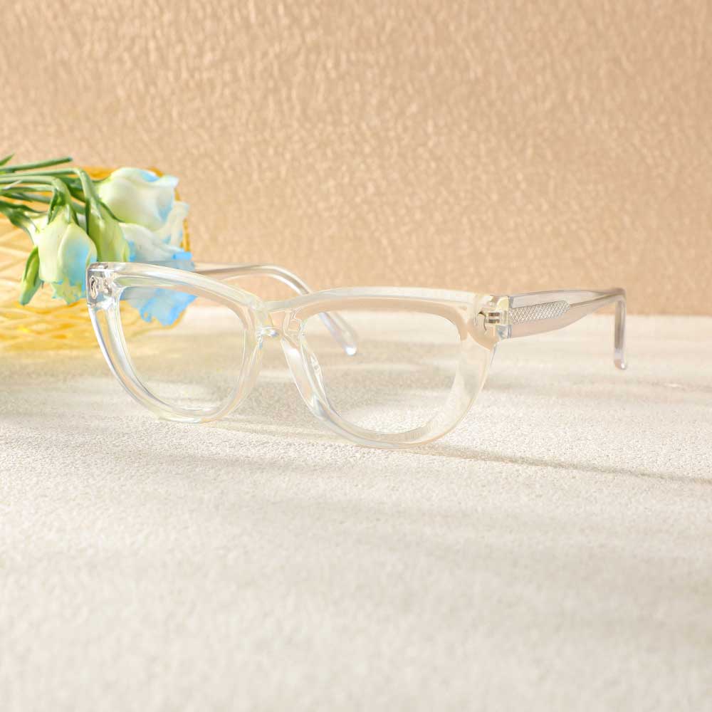 Occhiali da Vista Rhys Ovale Chiaro 