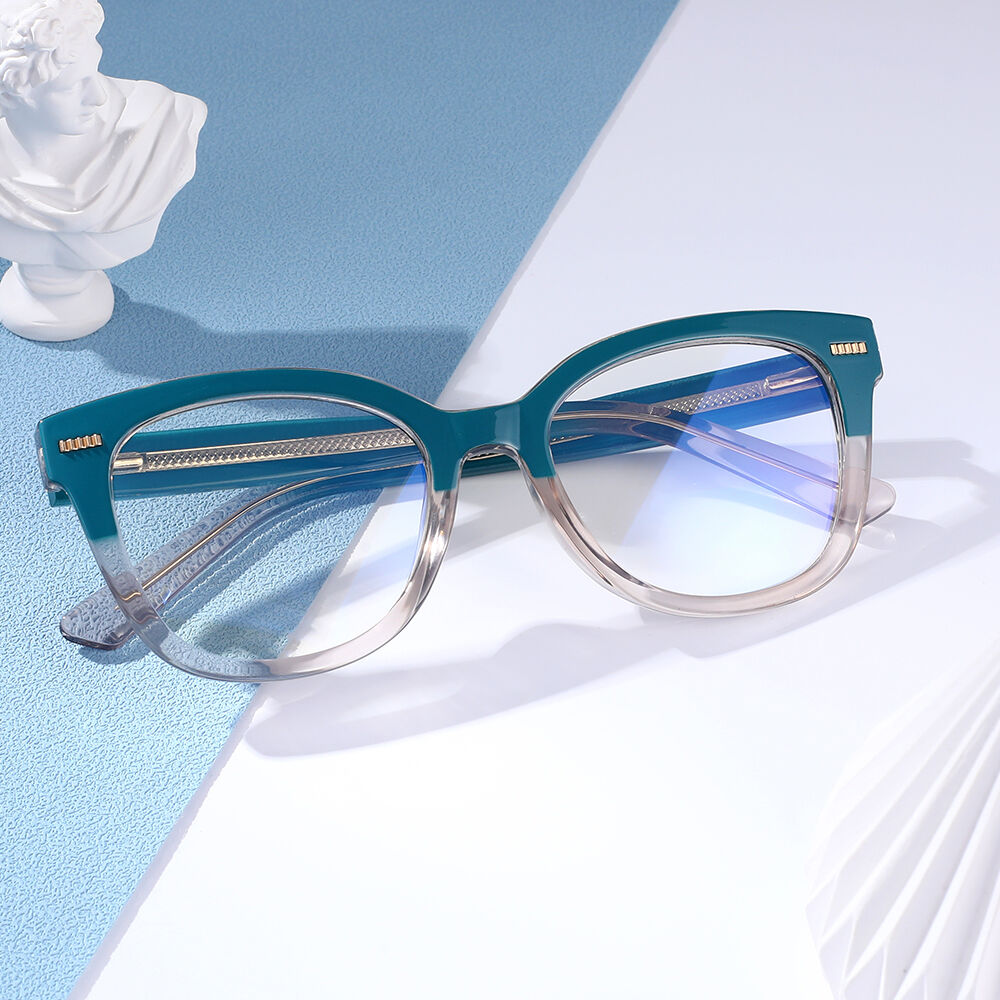 Lunettes de Vue Amaranth Carré Vert