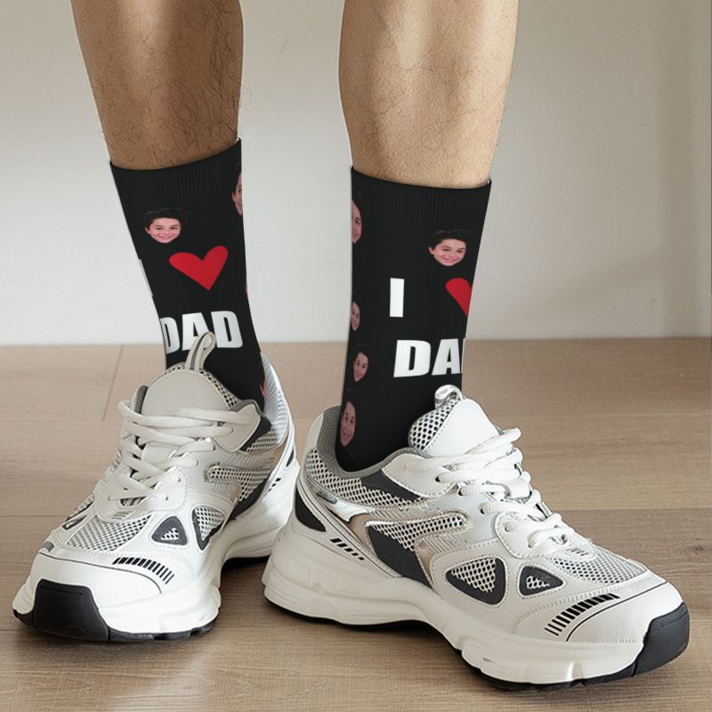 Customized Socks with Photos of Lovely Children