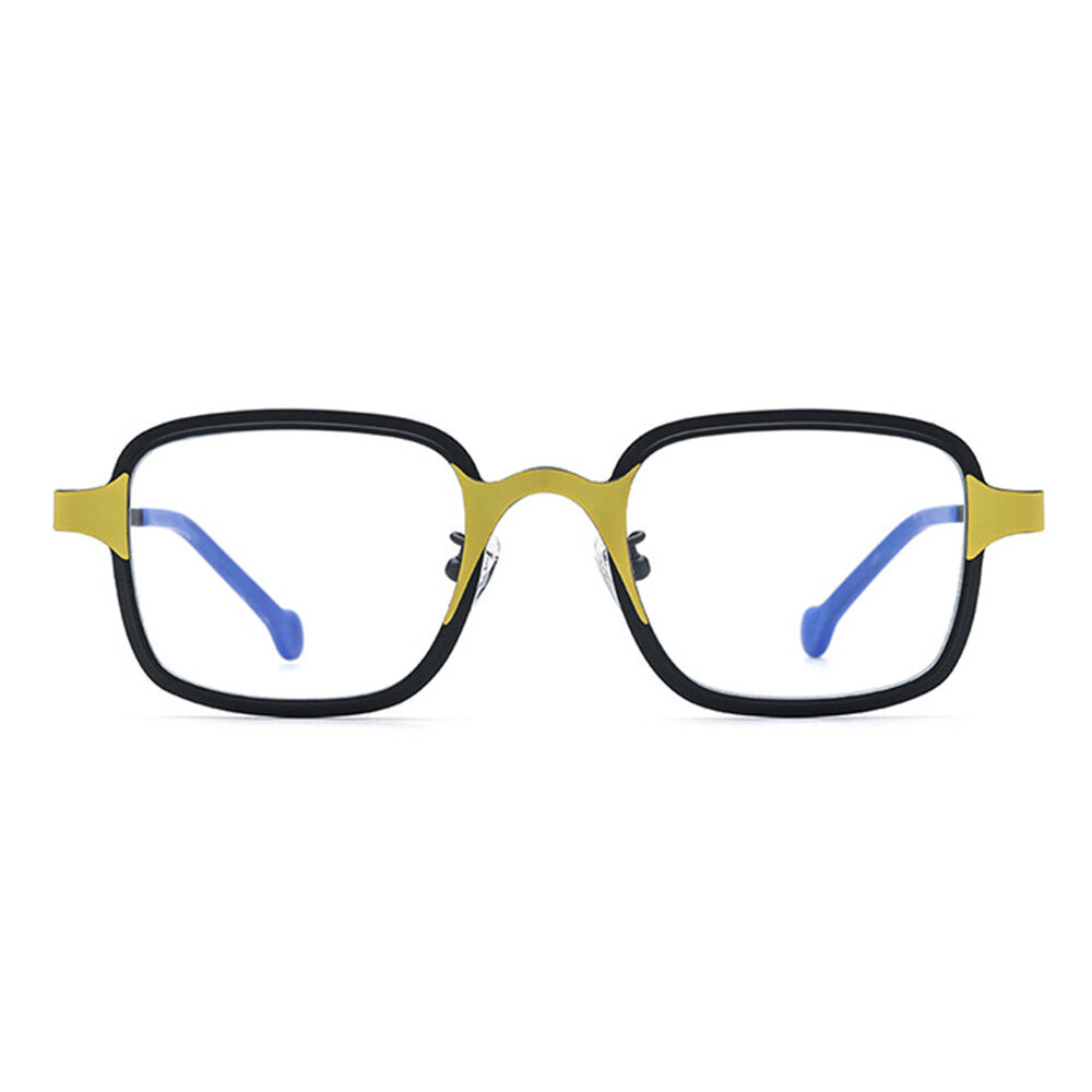 Afra Quadratische Schwarze Brille