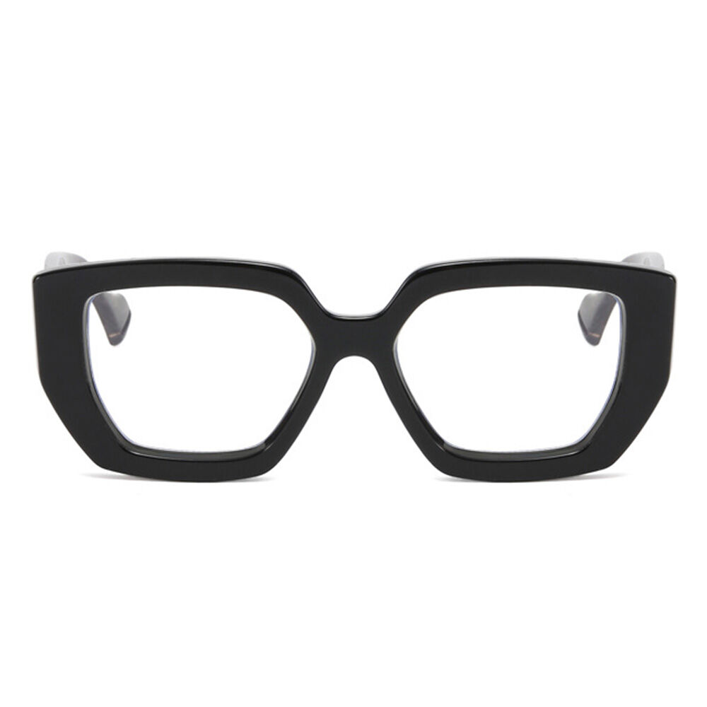 Occhiali da Vista Ceolin Poligono Nero