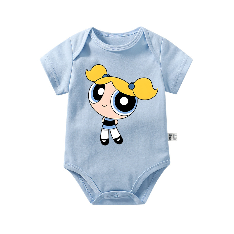 Body personalizado para bebé de Las Chicas Superpoderosas, diseño con bonitos patrones, regalo atractivo para baby shower y nueva mamá