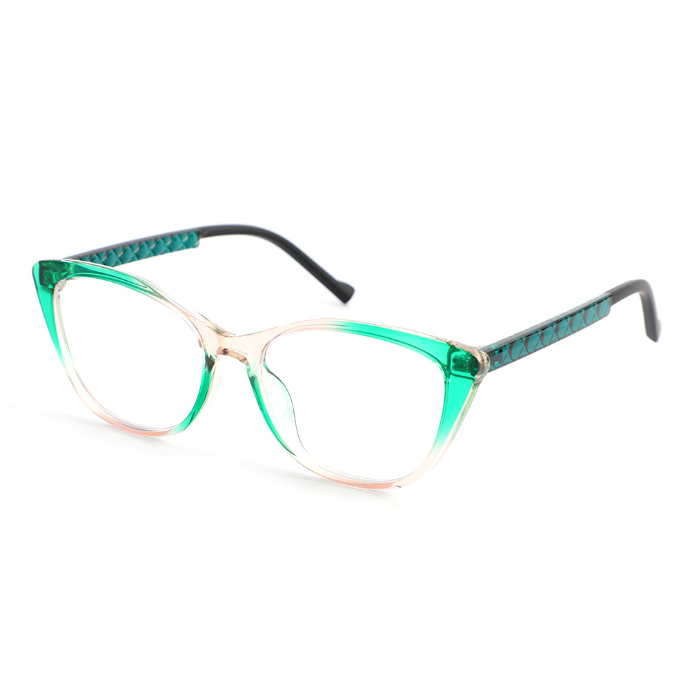 Minnie Cat Eye Grüne Brille