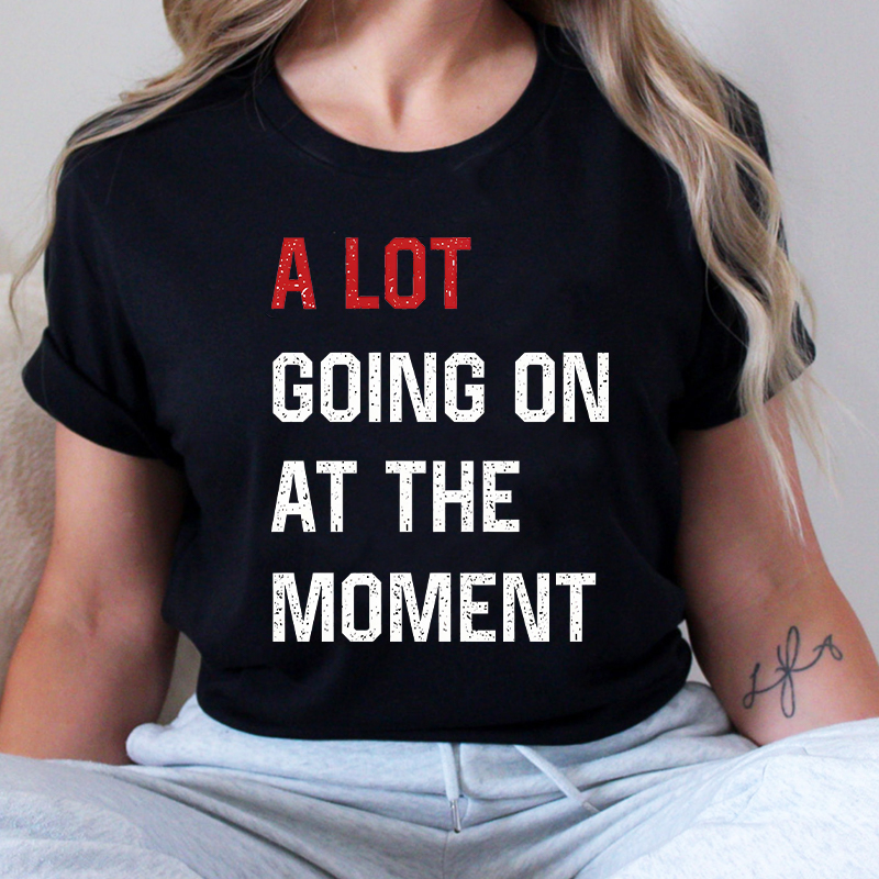 T-shirt personalizzata con lettera Regalo per amici