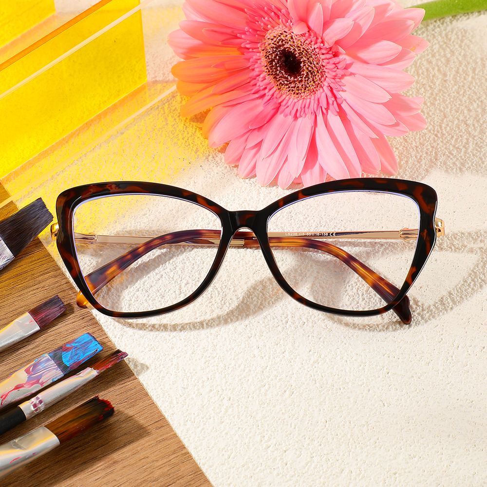 Occhiali da Vista Blake Cat Eye Tartarugato 