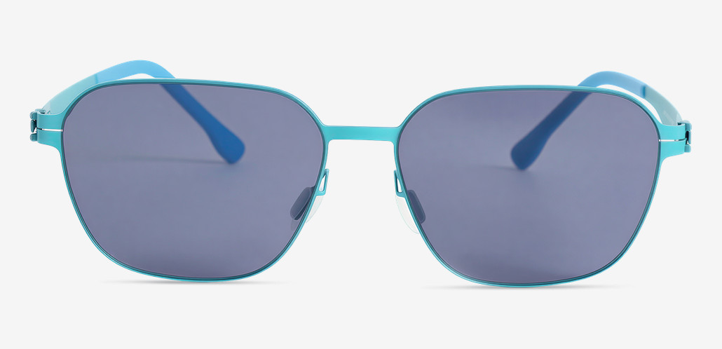 Harriet Gafas de sol Cuadradas Azules