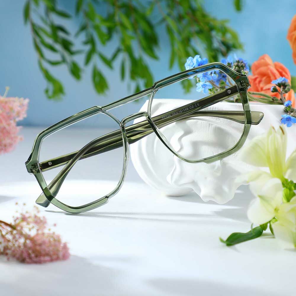 Occhiali da Vista Carter Aviator Verde