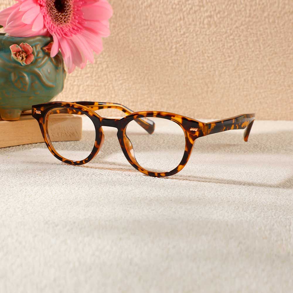 Daisy Runde Schildkröte Brille