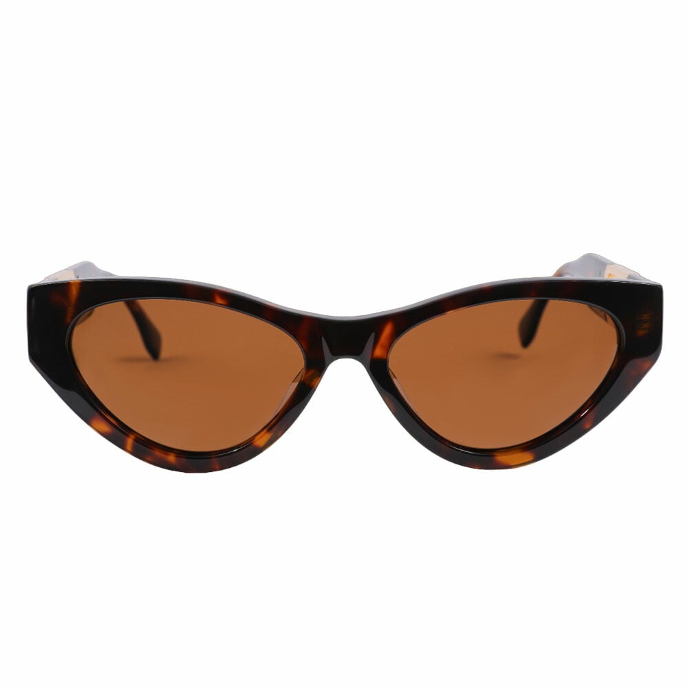 Lunettes de Soleil Rosalind Cat Eye Écaille