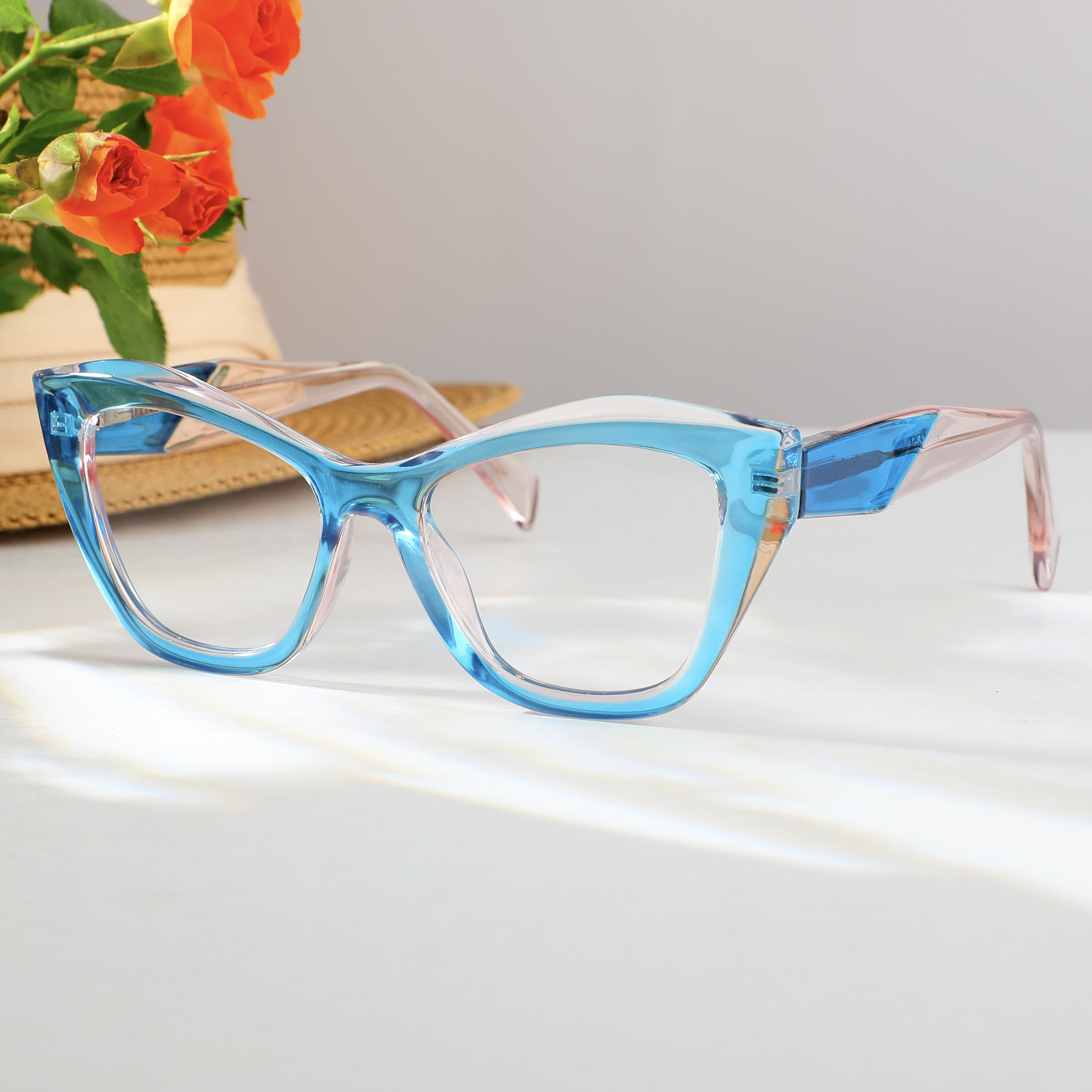 Occhiali da Vista Turner Cat Eye Blu