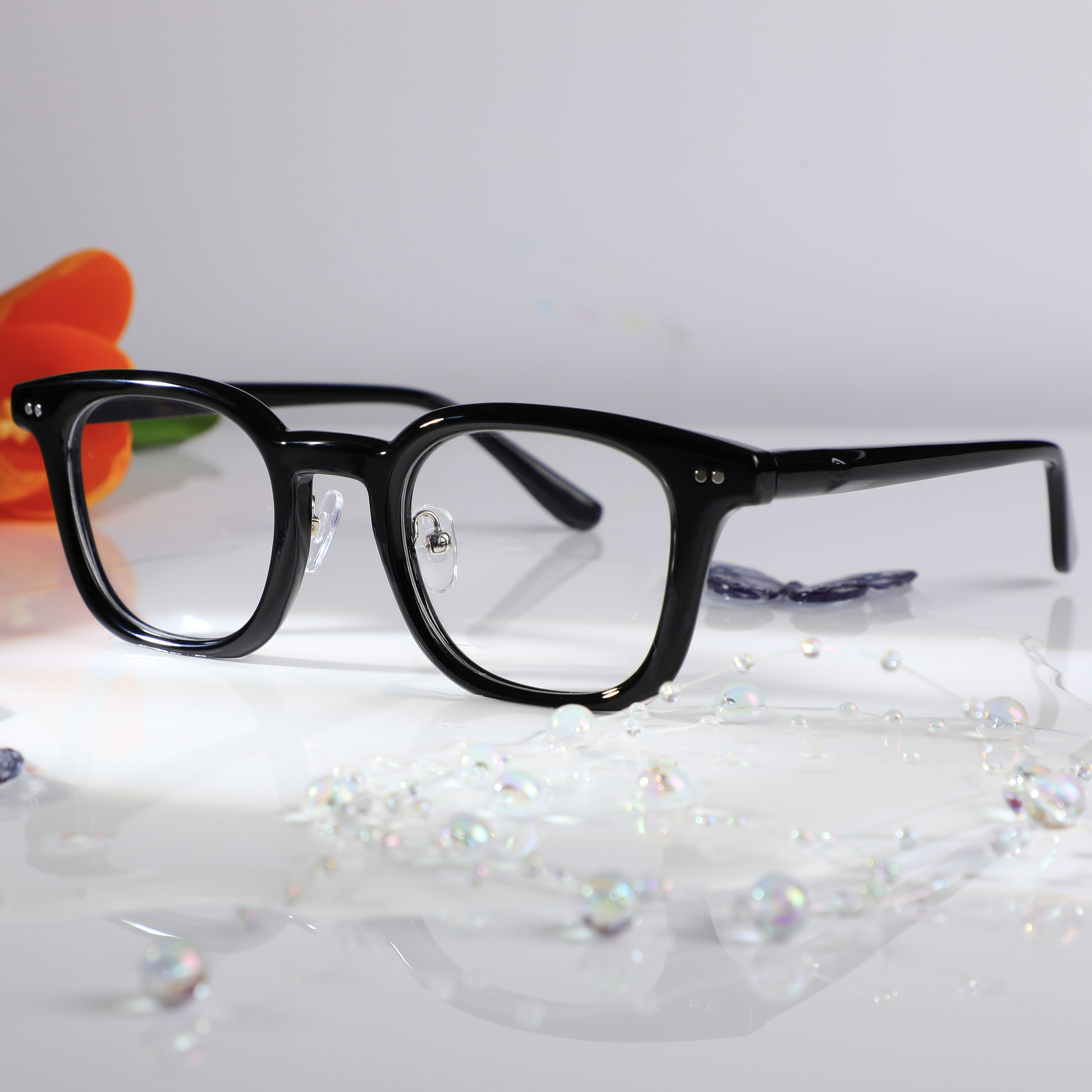 Lunettes de Vue Agnes Carré Noir