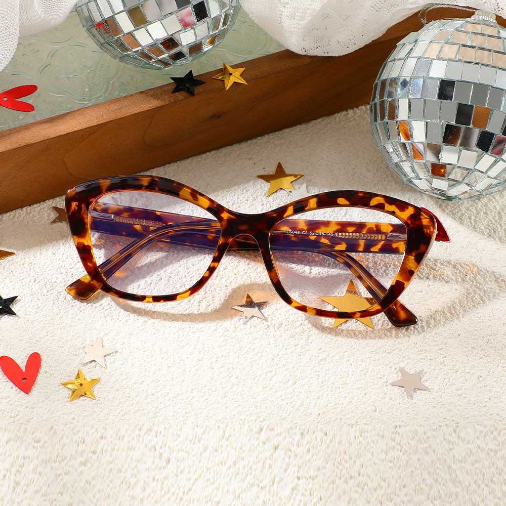 Belloc Cat Eye Schildkröte Brille