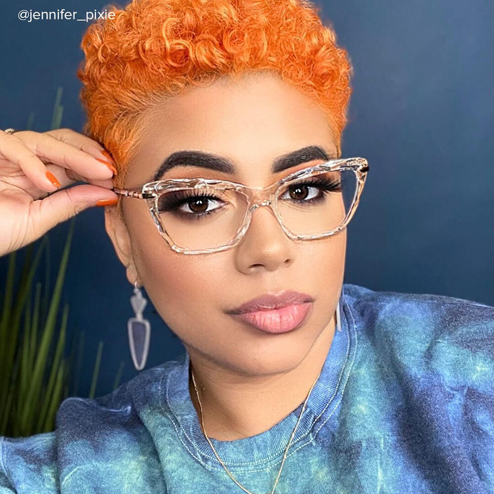 Annaisha Cat Eye Clear Glasses