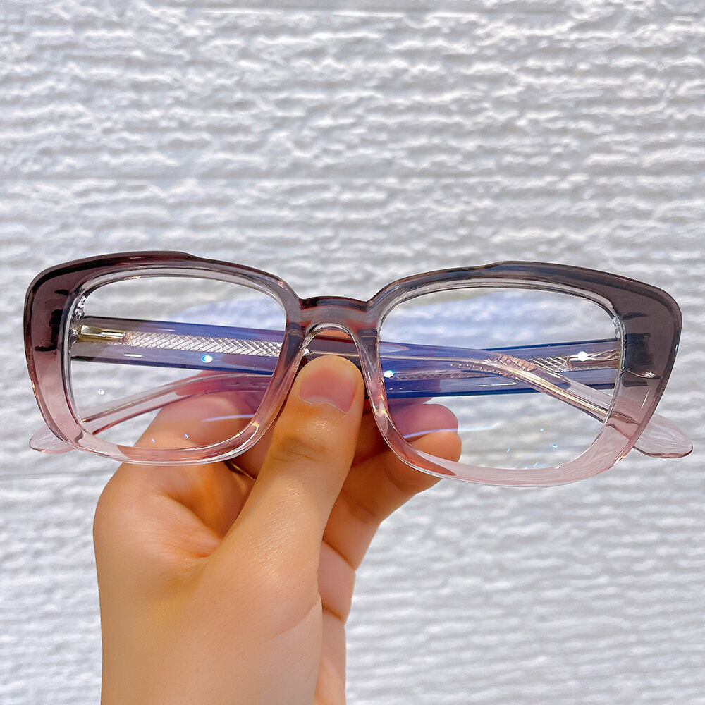 Fronk Cat Eye Gray Glasses