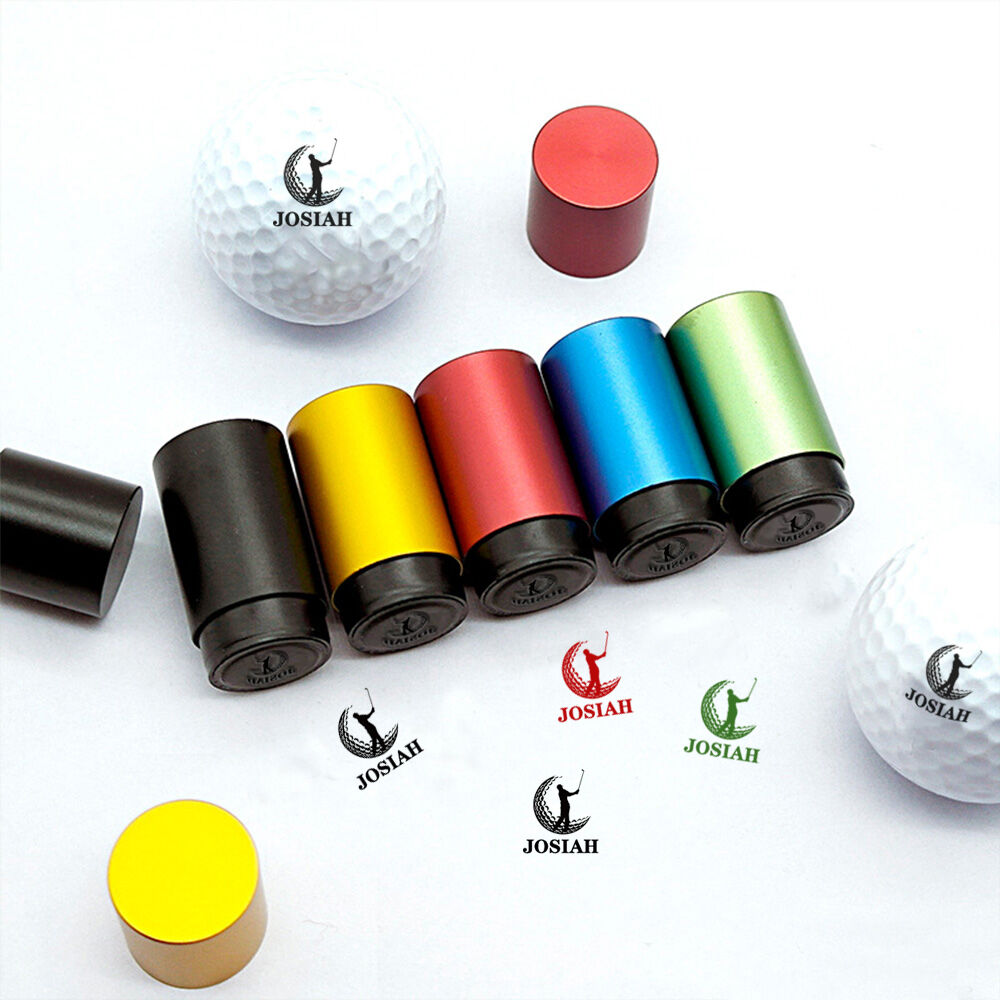 Personalized Golf Ball Stamp Custom Name Golf Ball Marker Gift for Golfer